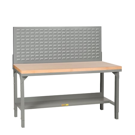 LITTLE GIANT Workbenches, 48" W, 28-3/4" to 42-3/4" Height, 3000 lb. WSJ2-3048-AH-LP